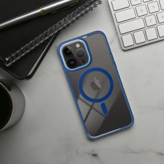 Apple iPhone 12 Case Color Edge Mag MagSAFE  Navy blue