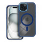 Apple iPhone 15 Case Color Edge Mag MagSAFE  Navy blue