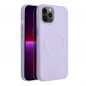 Apple iPhone 14 Case Roar Leather Mag Elegant  MagSAFE  Purple