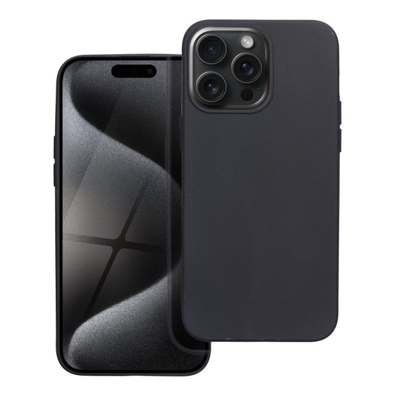 Apple iPhone 15 Pro Max Case MATT Black