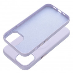 Apple iPhone 15 Case Roar Leather Mag Elegant  MagSAFE  Purple