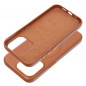 Apple iPhone 15 Pro Case Roar Leather Mag Elegant  MagSAFE  Brown
