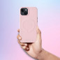 Apple iPhone 15 Plus Case Roar Leather Mag Elegant  MagSAFE  Hot pink
