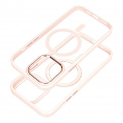 Apple iPhone 15 Pro Case Color Edge Mag MagSAFE  Pink