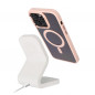 Apple iPhone 15 Pro Case Color Edge Mag MagSAFE  Pink