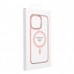 Apple iPhone 15 Pro Case Color Edge Mag MagSAFE  Pink
