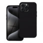 Apple iPhone 15 Pro Max Case Silicone Elegant  Black