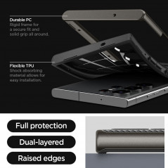 Samsung Galaxy S23 Ultra 5G Case Spigen Neo Hybrid Gunmetal