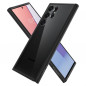 Samsung Galaxy S23 Ultra 5G Case Spigen Ultra Hybrid Crystal clear  Matte black