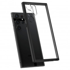 Samsung Galaxy S23 Ultra 5G Case Spigen Ultra Hybrid Crystal clear  Matte black