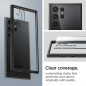 Samsung Galaxy S23 Ultra 5G Case Spigen Ultra Hybrid Crystal clear  Matte black