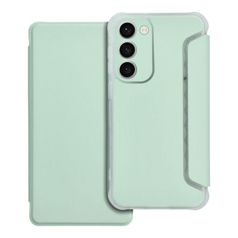 Samsung Galaxy S23 Plus 5G Wallet Cases Piano Book Light green