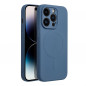 Apple iPhone 14 Pro Case Silicone Mag Cover MagSAFE  Blue