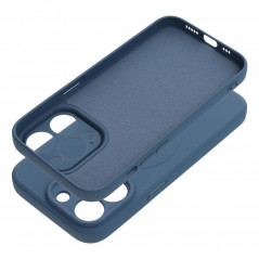 Apple iPhone 14 Pro Case Silicone Mag Cover MagSAFE  Blue