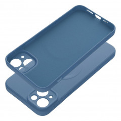Apple iPhone 14 Plus Case Silicone Mag Cover MagSAFE  Blue