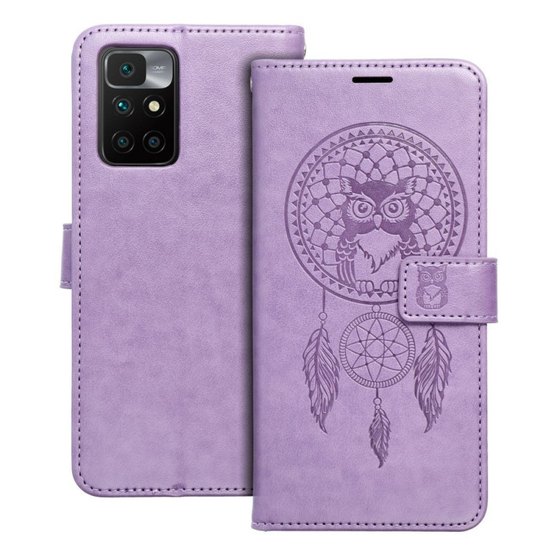 XIAOMI Redmi 10 2022 Wallet Cases MEZZO Book Dreamcatcher  Purple
