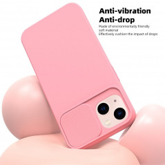 Apple iPhone 12 Case Slide Light pink