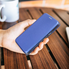 Samsung Galaxy S23 Ultra 5G Wallet Cases Book Elegance Elegant  Navy