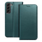 Samsung Galaxy S23 5G Wallet Cases Smart Magneto book Dark green