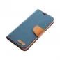 Samsung Galaxy A23 5G Wallet Cases CANVAS Book Navy blue