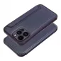 Apple iPhone 14 Pro Max Wallet Cases Razor Book Carbon Fibre, Carbon pattern  Blue
