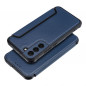 Samsung Galaxy S22 Plus Wallet Cases Razor Book Carbon Fibre, Carbon pattern Blue Samsung Galaxy S22 Plus Wallet Cases Razor Book Carbon Fibre, Carbon pattern Blue