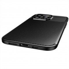 Apple iPhone SE 2022 5G Case Carbon premium Elegant  Black
