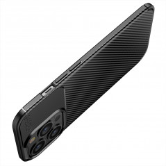Apple iPhone SE 2022 5G Case Carbon premium Elegant  Black