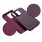 Apple iPhone 14 Pro Case Leather Mag Cover Elegant  MagSAFE  Dark violet