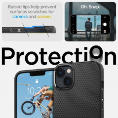 Apple iPhone 14 Plus Case Spigen  Liquid Air Matte black
