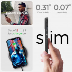 Apple iPhone 14 Plus Case Spigen  Liquid Air Matte black