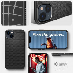 Apple iPhone 14 Plus Case Spigen  Liquid Air Matte black
