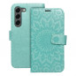 Samsung Galaxy S23 Plus 5G Wallet Cases MEZZO Book Mandala  Green