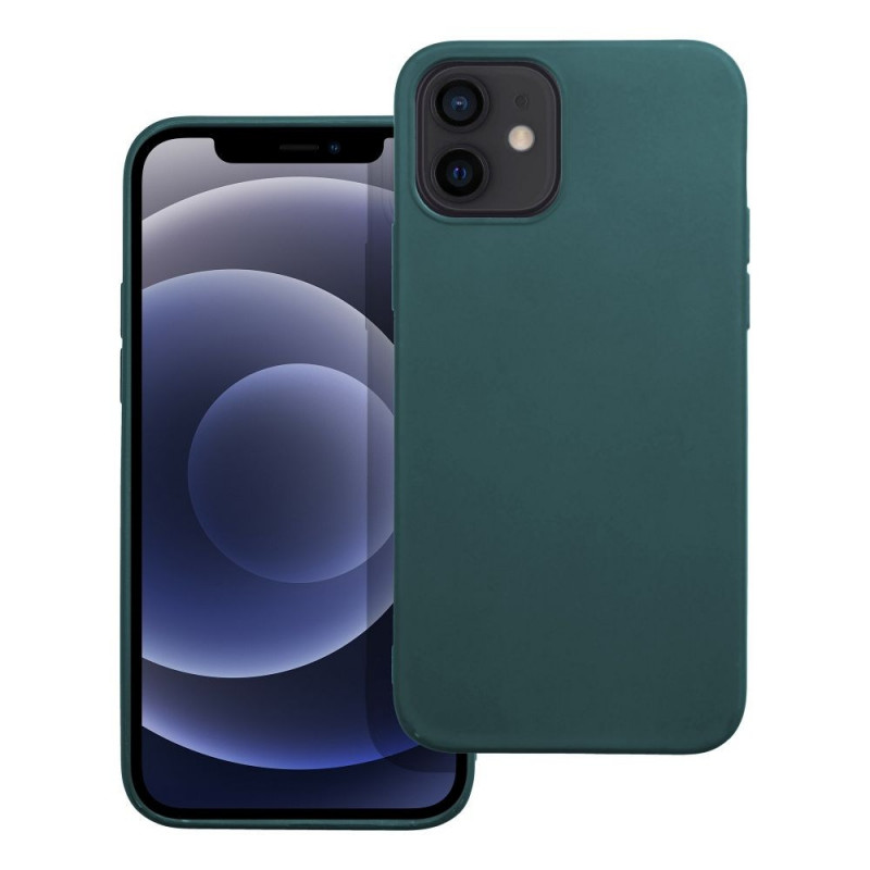 Apple iPhone 12 Case MATT Dark green