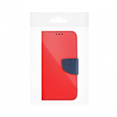 Samsung Galaxy A14 5G Wallet Cases Fancy Book Red / Navy