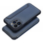 Apple iPhone 13 Pro Wallet Cases Razor Book Carbon Fibre, Carbon pattern  Blue