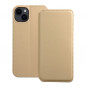 Apple iPhone 14 Plus Wallet Cases Dual Pocket book Gold 