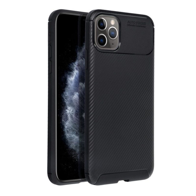 Apple iPhone XS Max Case Carbon premium Elegant  Black