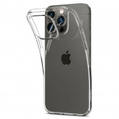 Apple iPhone 14 Pro Case Spigen Liquid Crystal Crystal clear  Transparent