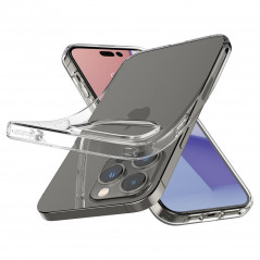 Apple iPhone 14 Pro Case Spigen Liquid Crystal Crystal clear  Transparent