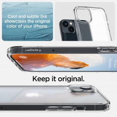 Apple iPhone 14 Case Spigen Ultra Hybrid Crystal clear  Transparent