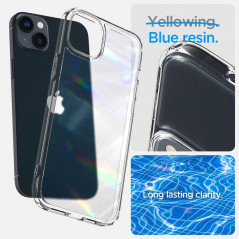 Apple iPhone 14 Case Spigen Ultra Hybrid Crystal clear  Transparent