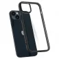 Apple iPhone 14 Plus Case Spigen Ultra Hybrid Crystal clear  Matte black