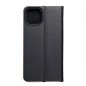 Apple iPhone 14 Wallet Cases LUNA Book Gold Elegant  Black
