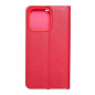 Apple iPhone 14 Pro Wallet Cases LUNA Book Gold Elegant  Red