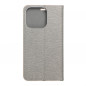 Apple iPhone 14 Pro Wallet Cases LUNA Book Gold Elegant  Silver
