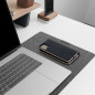 Apple iPhone 14 Plus Wallet Cases LUNA Book Gold Elegant  Black