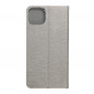 Apple iPhone 14 Plus Wallet Cases LUNA Book Gold Elegant  Silver