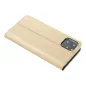 Apple iPhone 14 Plus Wallet Cases Sensitive Book Gold
