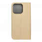 Apple iPhone 14 Pro Wallet Cases Sensitive Book Gold